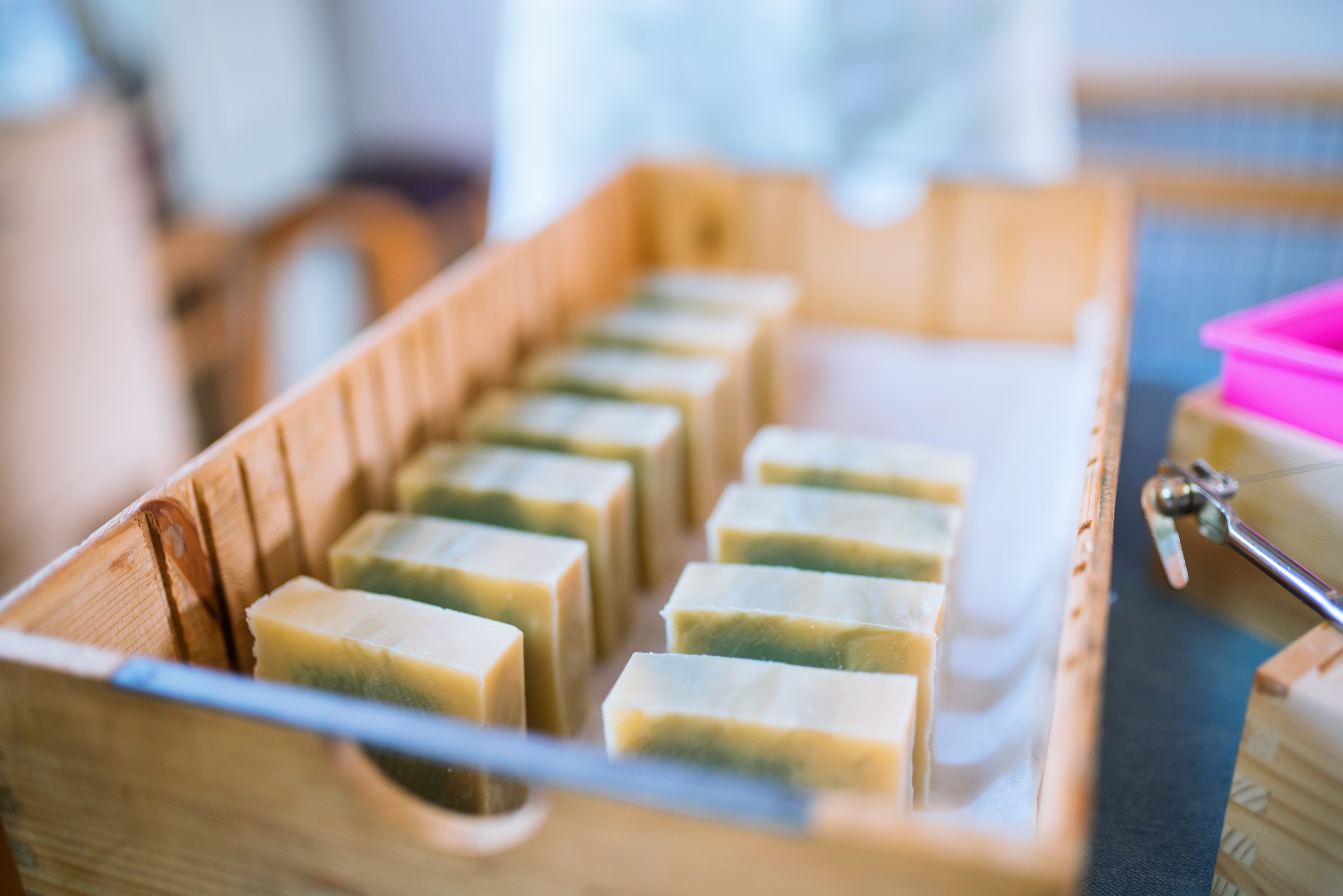 Making organic soap at home