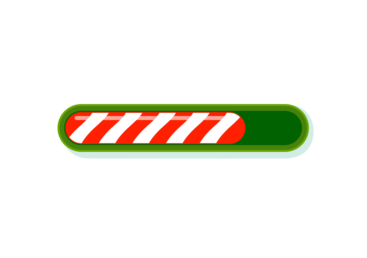 Christmas Progress Bar 